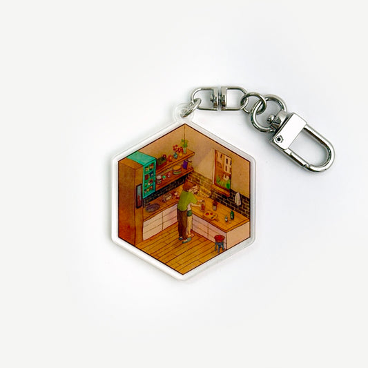 Illustration no.50 - Puuung Keychain