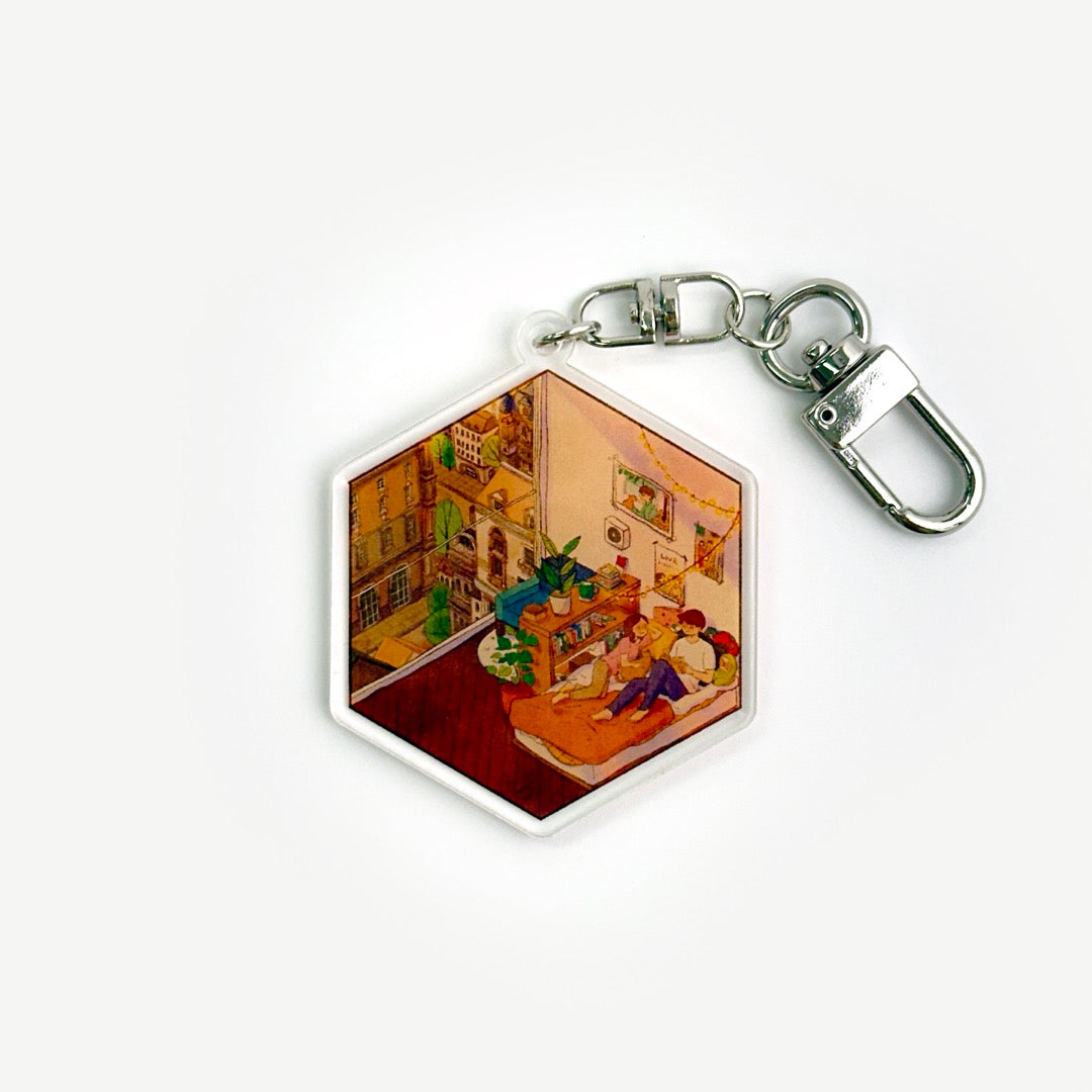 Illustration no.649 - Puuung Keychain